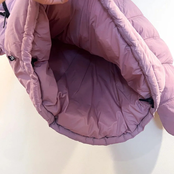 The Very Warm Mauve Pink Pullover Winter Outdoor Snowboarding Casual Puffer Coat - Picture 12 of 14